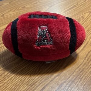 Plush Football - Red and Black